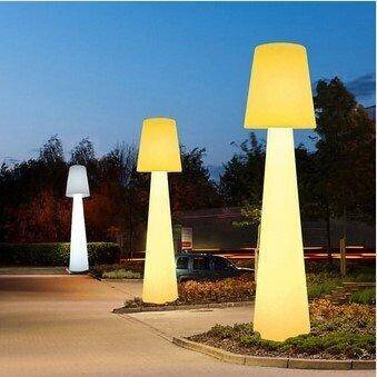 Lampa ogrodowa stojąca GARDENA L LED RGBW 16 kolorów 150 cm (ES-DC006) - Step into Design