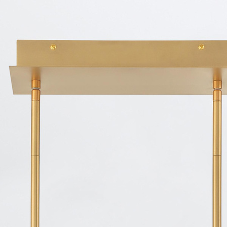 Mała lampa wyspowa Inizio - Szczotkowane złoto (QN-INIZIO-LP-S-BG) - Quintiesse