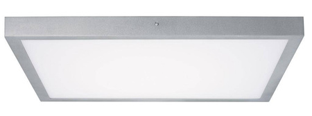 Lunar LED Panel 3000K 600x600mm 27,4W 230V Chrom Mat Aluminium (PL70652) - PAULMANN