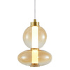 Lampa wisząca DAPHNE AMBER 12W (ML0345) - Milagro
