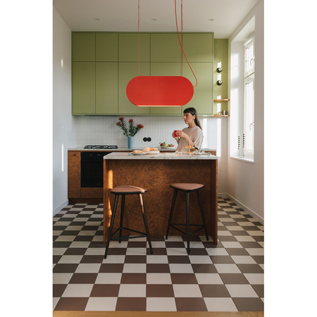 MALUMI A granatowa sufitowa lampa wisząca (MLA61313P2) - Ummo