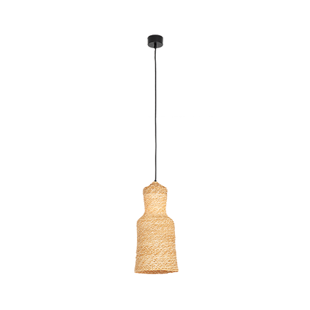 PENDANT LAMP NATURAL BRAIDED WHEAT 1XE27 (22168 Zambelis) - Zambelis