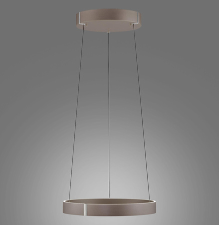 Lampa wisząca z płynną regulacją wysokości PURE E-CLIPSE METALICZNY BRĄZ (2560-34) - Paul Neuhaus