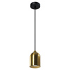 Metalowa lampa wisząca Nilo złota 1xGU10 (LP-0110/1P GD) - Light Prestige