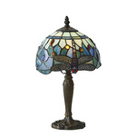 Lampa Stołowa Dragonfly blue (64088) Tiffany