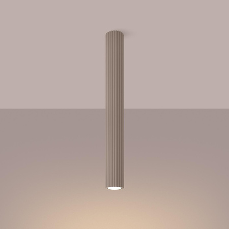 Lampa sufitowa KARBON 60 taupe (SL.1767) - Sollux Lighting