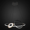 Ledowa lampa wisząca  Seppia No.2  Altavola Design  (LA115/P_62_1+2_3k_black_gold) - ALTAVOLA DESIGN