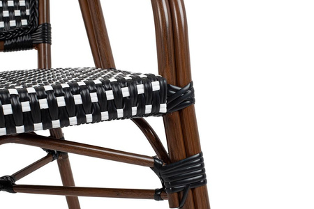 Krzesło ogrodowe CAFE PARIS ARM brązowe   rattan (KH1501100174) - King Home