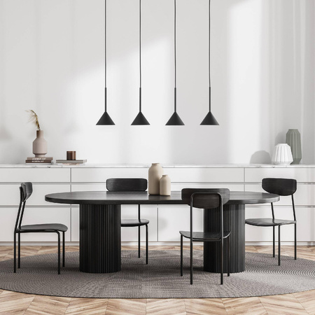 Lampa wisząca CONO BLACK MINI 4 (10305) - TK Lighting