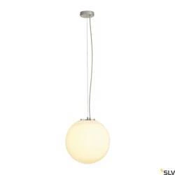 ROTOBALL 40, lampa wisząca, TC-(D,H,T,Q)SE, kolor srebrnoszary/biały, Ø 40 cm, maks. 24W (165410) - SLV