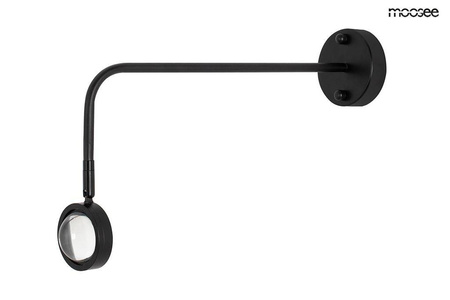 Lampa ścienna AXEL czarna (MSE1501100147) - Moosee