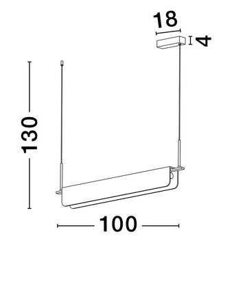 Lampa wisząca wewnętrzna MAIRANA (LE44621) - Luces Exclusivas