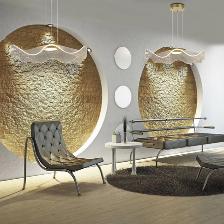 Lampa wisząca Velo No.2 złota (LA101/P2_gold) - ALTAVOLA DESIGN