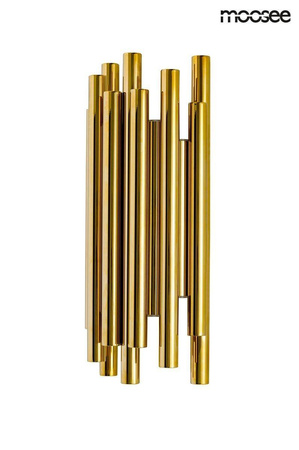 MOOSEE lampa ścienna ORGANO złota (MSE010400198) - Moosee