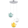 lampa wisząca 3 pł. JAMAJKA dowolna kolorystyka 3 x GU10: 5W(LED) lub max 50W  ARGON 1326 - żyrandol
