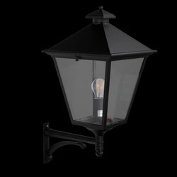 Kinkiet zewnętrzny LONDON 4024 BLACK E27 77W EEI A+..D Norlys