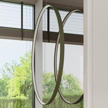 Lampa wisząca RIO 78 zielona oliwka LED 3000K (TH.384) - Thoro Lighting