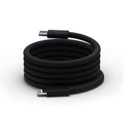 Kabel magnetyczny USB-C - Lightning z funkcją przesyłania danych 27W 1m (LV1277) - LVN SYSTEM