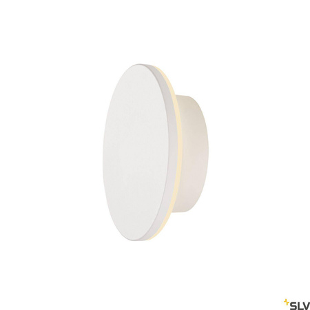 Kinkiet zewnętrzny D-RING S  biała (1007912) - SLV