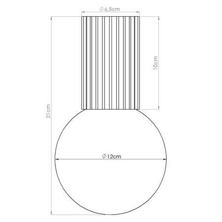 Plafon HALO taupe IP44 (SL.1743) - Sollux Lighting