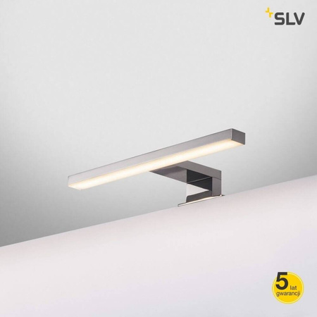 DORISA LED lampa lustro, krótki, chrom, 4000K, IP44