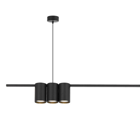 Lampa wisząca (listwa) GENESIS BLACK 5xGU10 (ML0367) - Milagro