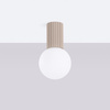 Plafon HALO taupe IP44 (SL.1743) - Sollux Lighting