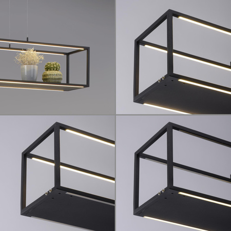 CONTURA LAMPA WISZĄCA CZARNY (2441-18) - Paul Neuhaus