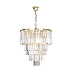 17106/6+3+1-GD+CL AMEDEO LAMPA WISZĄCA Złota - Zuma Line