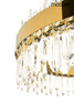 Złota kryształowa lampa wisząca Amira 60 (MSE1501100408) - Moosee