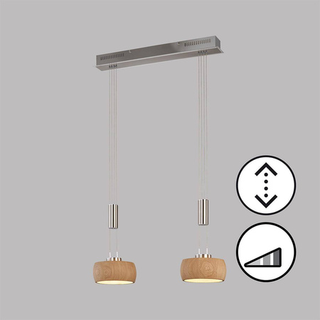 Lampa wisząca SHINE-WOOD (61074) - Fischer&Honsel