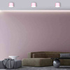 Lampa sufitowa DIXIE Pink/White 1xGX53 (MLP7553) - Milagro