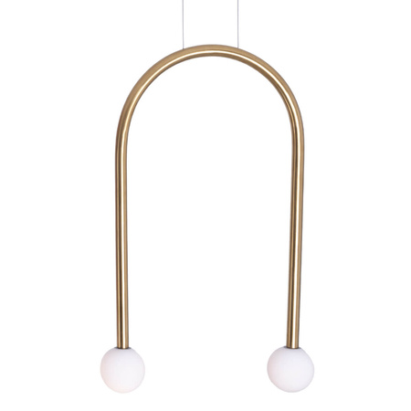 Lampa wiszącą ENIGMA złota (P0514) - MAXLIGHT