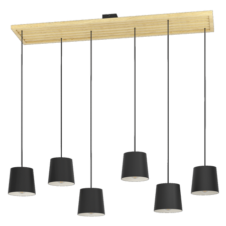 Lampa wisząca CAMARIOCA brązowa (390131) - EGLO