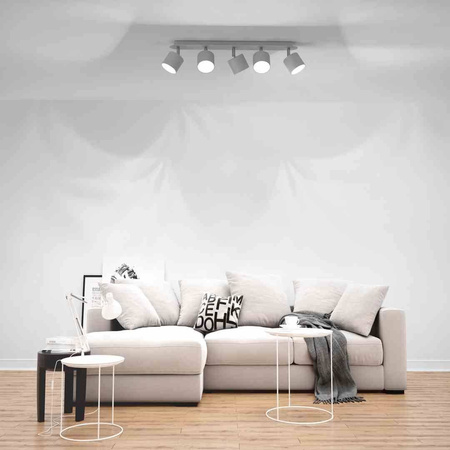 Lampa sufitowa DIXIE WHITE 5xGX53 (MLP7598) - Milagro