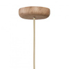 Lampa wisząca ALUR WOOD L kolor Drewno (11150119) - KASPA