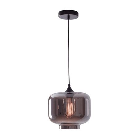 PENDANT 1L GLASS SMOKED GREY (14102 Zambelis) - Zambelis