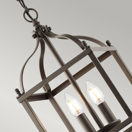 Lampa wisząca  Larkin (KL-LARKIN-P-S-OZ) - Elstead Lighting