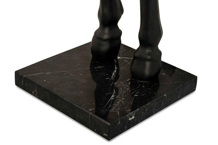 Lampa podłogowa KOŃ HORSE STAND S czarna - włókno szklane (JB001S) - King Home