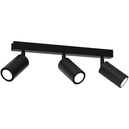Lampa sufitowa HUDSON BLACK 3xGU10 (MLP8796) - Milagro