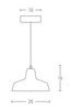 PENDANT 1L CONCRETE (1655 Zambelis) - Zambelis