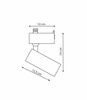 Zestaw szynowy Rocca SET 1F biały 3000K (LP-1019 set WH) - Light Prestige