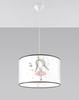 Lampa wisząca do pokoju dziecka bajkowy wzór PRINCESS 40 (SL.1415) - Sollux Lighting