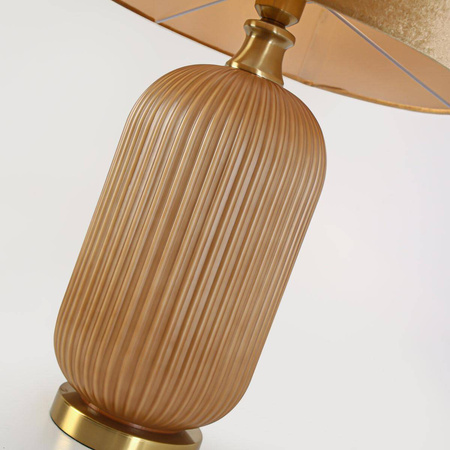 Lampa stołowa przy łóżku Tamiza duża 1xE27 złota  (LP-1515/1T big gold) - Light Prestige