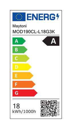Lampa sufitowa Imaginary (MOD190CL-L18G3K) - Maytoni