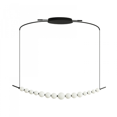 Designerska lampa wisząca PERLA PENDANT LINE 3-STEP DIMM BK (AZ6896) Azzardo