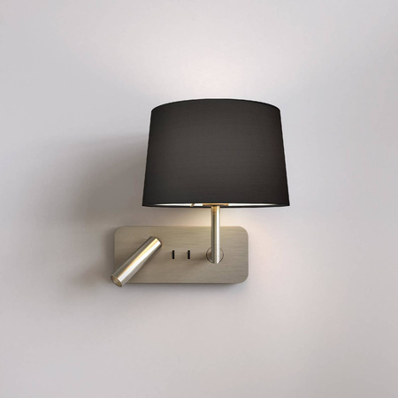 Lampka do Czytania Side by Side Grande USB Matowy Nikiel (1406014) - Astro Lighting