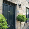 Kinkiet zewnętrzny Hereford (BL21-BLACK-E27) - Elstead Lighting