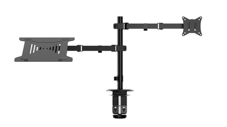 Uchwyt na monitor w systemie Vesa, z tacą na laptopa ML2 (LV9908) - LVN SYSTEM