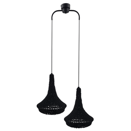 Lampa wisząca Mahaka 2 - Czarna (500 mm)   (5173) - Shilo